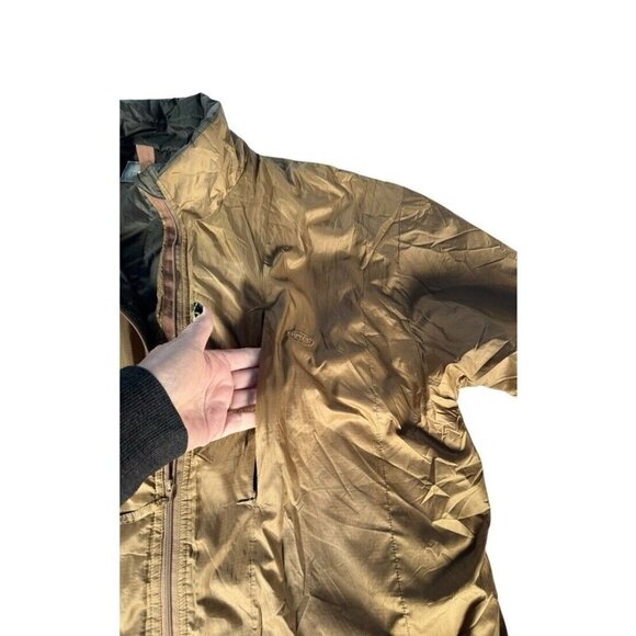 Boyt Harness Mens Sz XL THERMOLITE Insulated Packable Brown Nylon Jacket - Picture 8 of 10